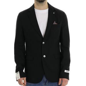 GIACCA IN LINO NERO